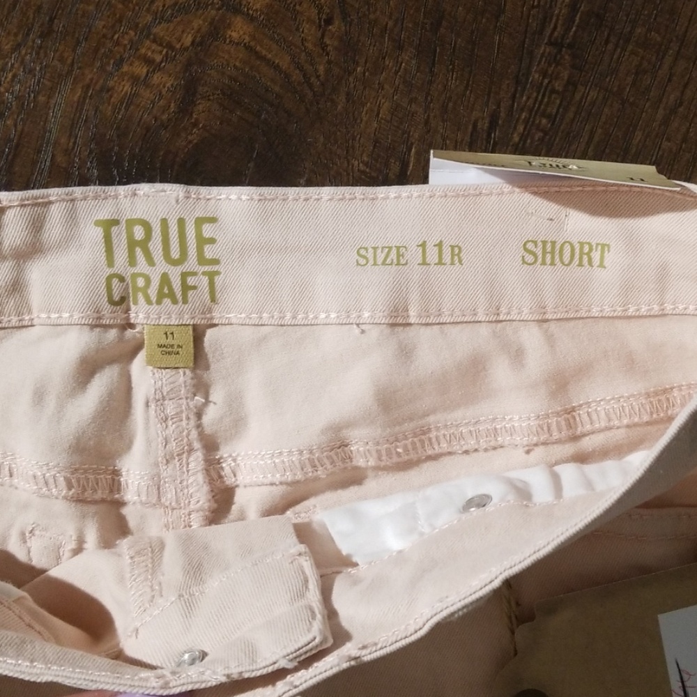 True Craft | Raw Hem Studded Shorts - Picture 5 of 8